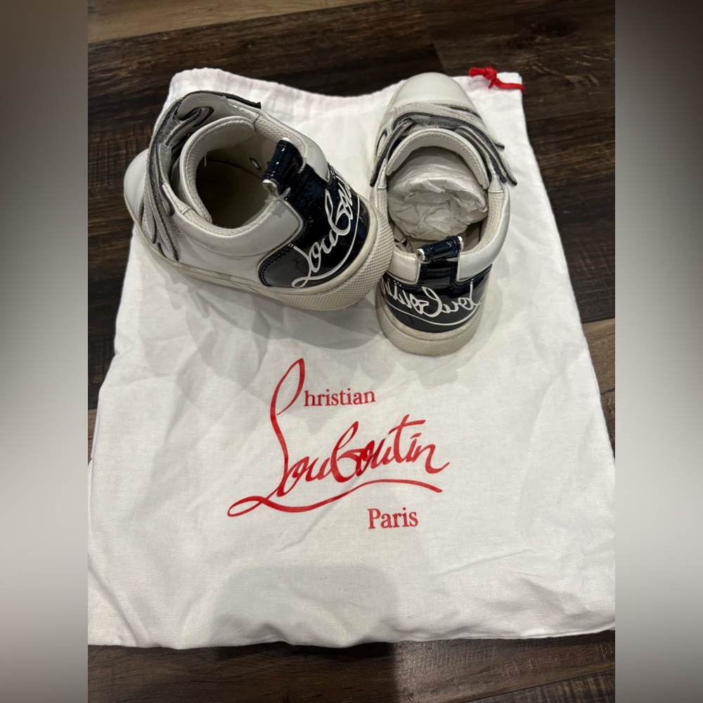Christian Louboutin AUTHENTIC Logo heel Sneakers for boys!